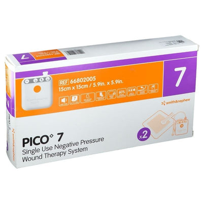 Pico 7 Negative Pressure Wound Therapy System - Single Use 15cm x 15cm