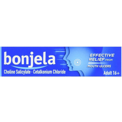 BONJELA Adult Mouth Ulcer / Pain Relief Gel 15g Sugar-Free -   BONJELA EasyMeds Pharmacy