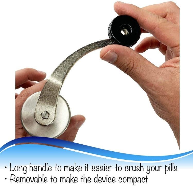 Pill Crusher/Grinder - Crushes Multiple Tablets/Pills into a fine Powder -   JFA Medical EasyMeds Pharmacy