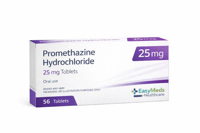 Promethazine Hydrochloride 25mg Tablets x 56