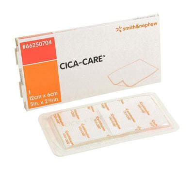 Cica-Care Silicone Gel Sheets/Adhesive Gels Treatment/Reduction 6cm x 12cm -   Smith & Nephew EasyMeds Pharmacy