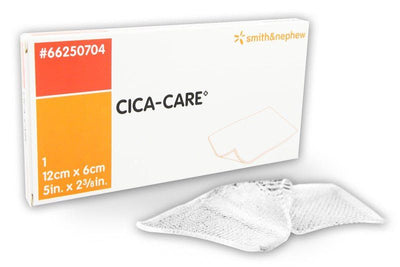 Cica-Care Silicone Scar Sheet/Scar Gel Treatment/Reduction 6cm x 12cm x1 -   Smith & Nephew EasyMeds Pharmacy