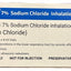 Respi-Clear 7% Hypertonic Sodium Chloride Inhalation Solution (60x4ml)