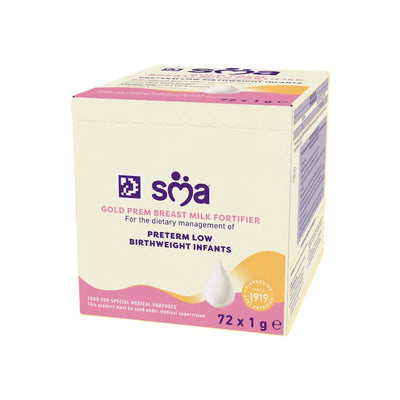 SMA Gold Prem Breast Milk Fortifier 72 x 1g Sachets