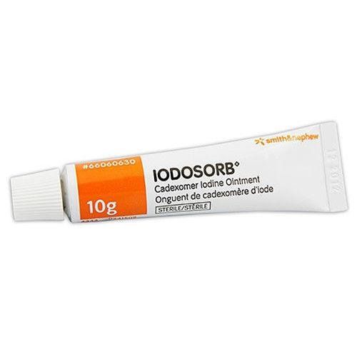 Smith & Nephew Iodosorb Cadoxemer Iodine Ointment 4 x 10g -   Smith & Nephew EasyMeds Pharmacy