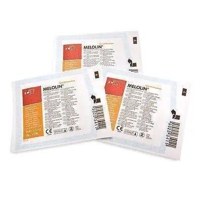 Smith & Nephew Melolin 5 x 5 cm x 50 Low Adherent Absorbent Dressings - Wounds Abrasions Burns -   Smith & Nephew EasyMeds Pharmacy