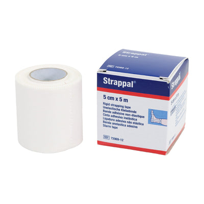 Strappal Zinc Oxide Strong Sports Support Tape 5cm x 5m