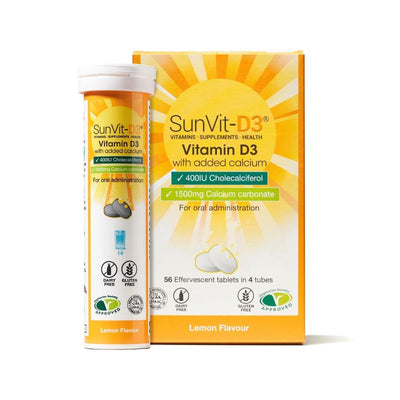 SunVit D3 Dissolve 1500mg/400IU Lemon x 56