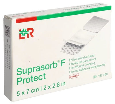 Suprasorb F Protect Film Dressing 5cm x 7cm Sterile Pack of 10