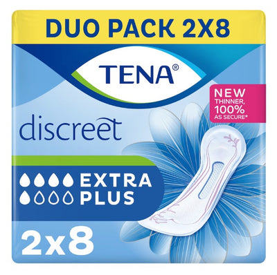 Tena Lady Extra Plus Duo 16 Pads (8 x 2)