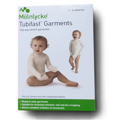 Tubifast Supportive Vest 2-Way Stretch Garment Fixation/Wrapping 0-14 yrs