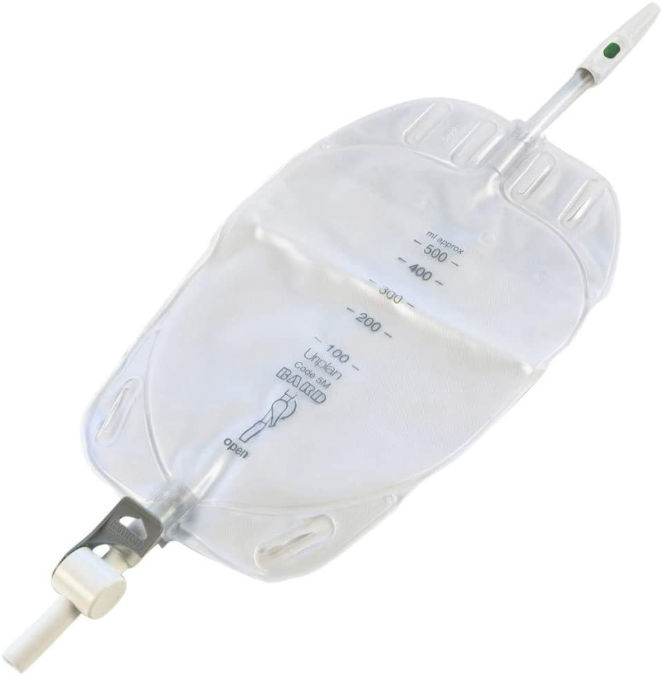 Uriplan Leg Bags x 10. Capacity: 500ml; Inlet: 30cm; Ref: D5L -   Uriplan EasyMeds Pharmacy