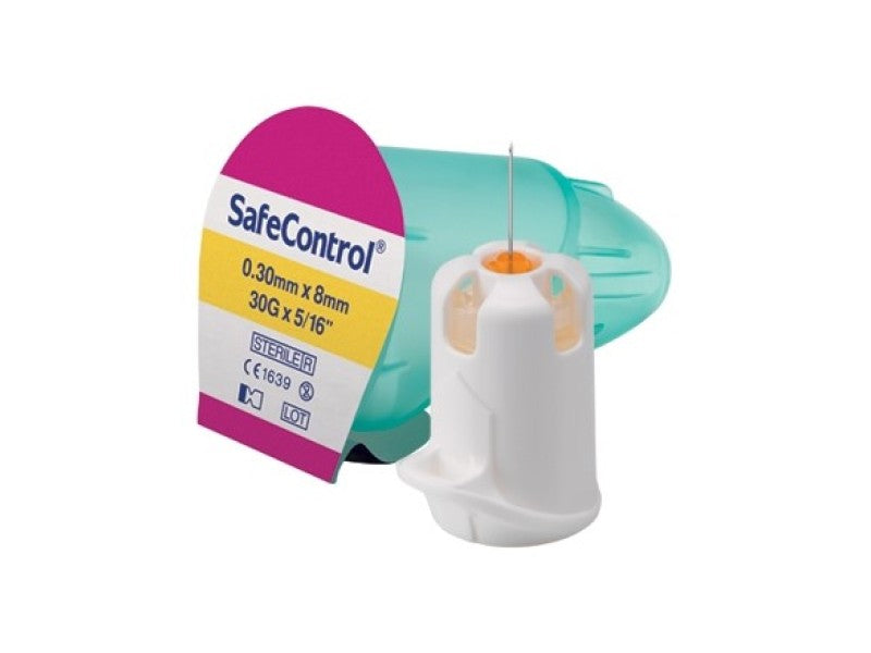 Unifine Safecontrol Safety Pen Needles 8mm 30g x 100