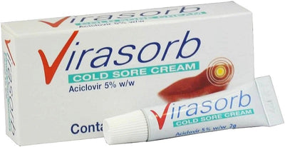 Virasorb Cold Sore Cream 2g x 6 Packs
