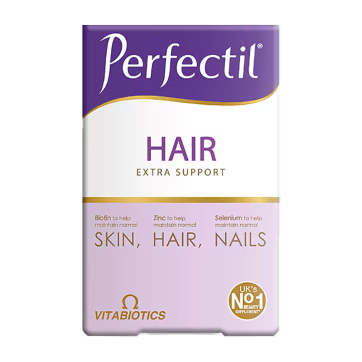 Vitabiotics Perfectil Plus Hair Tablets - 60 -   Vitabiotics EasyMeds Pharmacy