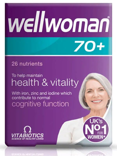Vitabiotics Wellwoman 70+ x 30 Tablets Advanced Formula for 70+