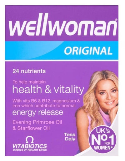 Vitabiotics Wellwoman Original Vitamin/Mineral Formula 30 Capsules