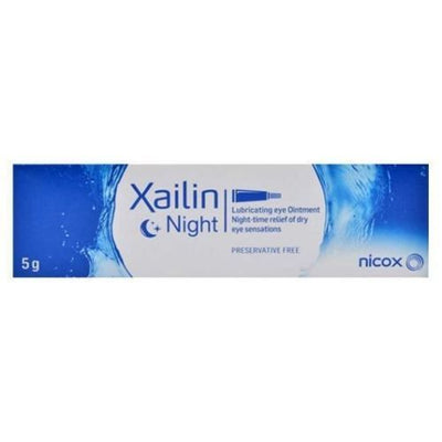 Xailin Night Lubricating Soft Paraffin Eye Ointment 5g - Choose Qty -   Xailin EasyMeds Pharmacy