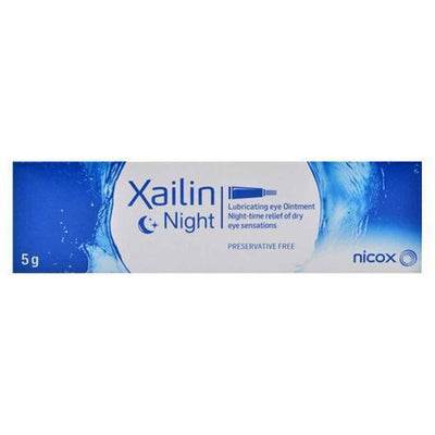 Xailin Night Lubricating Soft Paraffin Eye Ointment 5g -   Xailin EasyMeds Pharmacy