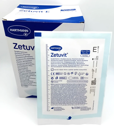 Zetuvit Sterile Dressings 10cm x 10cm x 25