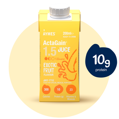 ActaGain 1.5 Juce Exotic Fruit 200ml Tetra Pak