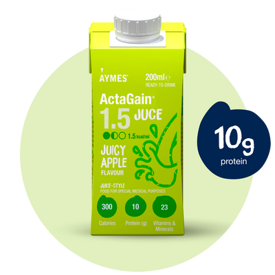 ActaGain 1.5 Juce Juicy Apple 200ml Tetra Pak