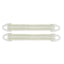 Hollister InCare leg bag strap shown secured to leg with leg bag