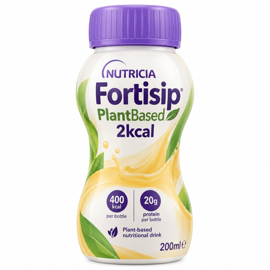 Illustrative Fortisip PlantBased 2kcal 200ml bottle without flavour name; pack of 24