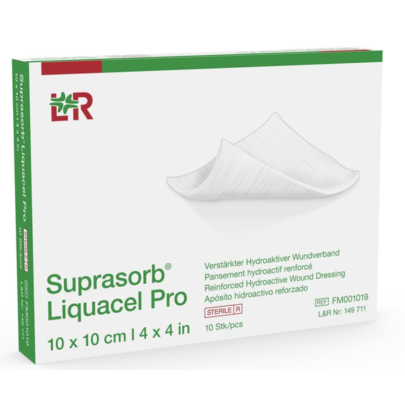 Suprasorb Liquacel Pro 10cm x 10cm x 10