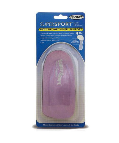 Profoot Super Sport Moulded Arch/Heel Support Womens Heel -   Profoot Uk Ltd EasyMeds Pharmacy