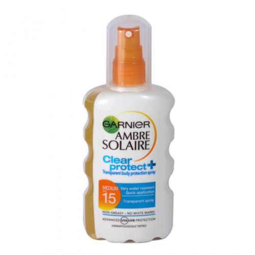 Garnier Ambre Solaire Clear Protect SPF15 Spray 200ml Garnier