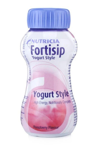 24 x Fortisip Raspberry Yoghurt Style High Energy Supplement 200ml | EasyMeds Pharmacy