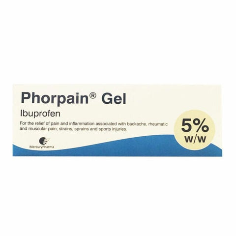 3 x Ibuprofen 5% Gel 100g | Pain Relief | Anti Inflammatory | UK Pharmacy | EasyMeds Pharmacy