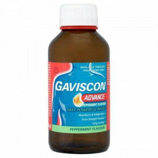 Gaviscon Advance Liquid Peppermint Flavour 250ml x 6 -   Reckitt Benckiser EasyMeds Pharmacy