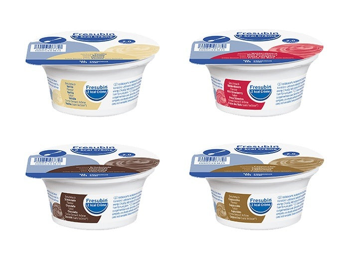 Fresubin Creme 2kcal Dessert Mixed 24 x 125g (4 x 125g x 6) -   Fresenius EasyMeds Pharmacy