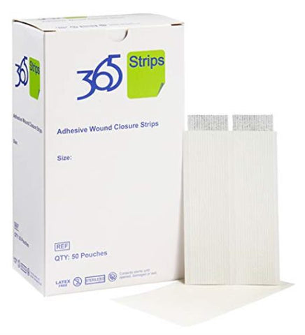 365 Wound Closure Reinforced Strips Dressings 6MM X 75MM 9065 | EasyMeds Pharmacy