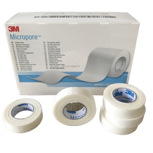 3M Micropore Surgical Tape 1.25cm x 9.1m First Aid Lashes Lash | EasyMeds Pharmacy