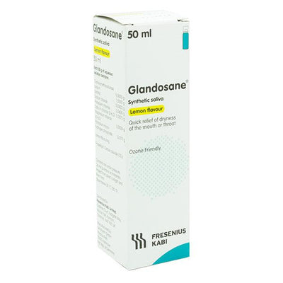 Glandosane Synthetic Saliva Spray 50ml - Lemon -   Glandosane EasyMeds Pharmacy