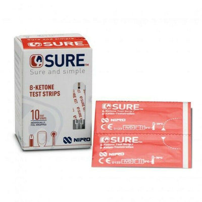4Sure Ketone Test Strips x 10 | EasyMeds Pharmacy