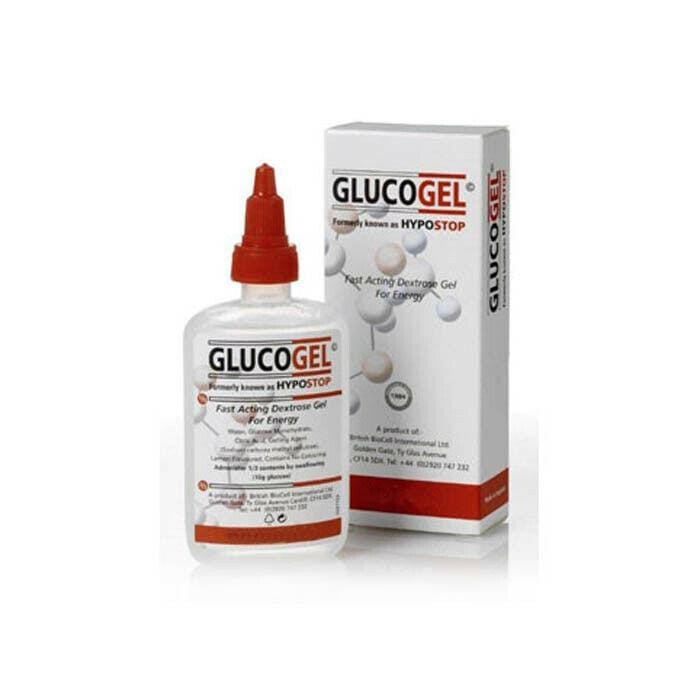 GlucoGel Bottle Dextrose Gel 80g Diabetic Care - Glucose Gel