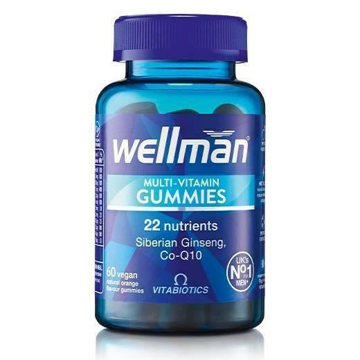 Wellman Multi-Vitamin Gummies x 60 by Vitabiotics -   Vitabiotics EasyMeds Pharmacy