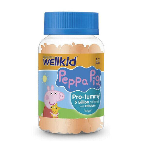 Wellkid Peppa Pig Pro Tummy x 30 by Vitabiotics Vitamins - Wellkid
