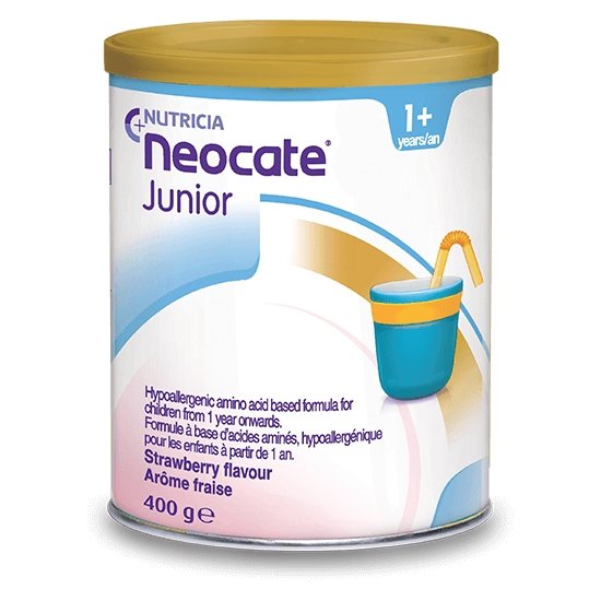 6 x Neocate Junior Strawberry Flavour 400g | EasyMeds Pharmacy