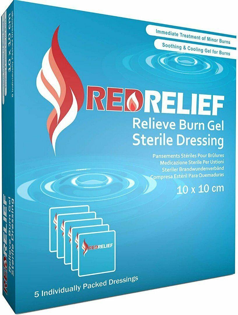 Premium Medical HYDROGEL WOUND DRESSINGS 10cm x 10cm Burns Ulcers Transplant x10