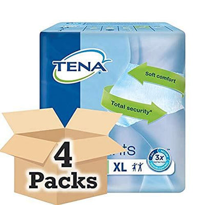 Tena Super Incontinence Pants XL x 12x4 Packs