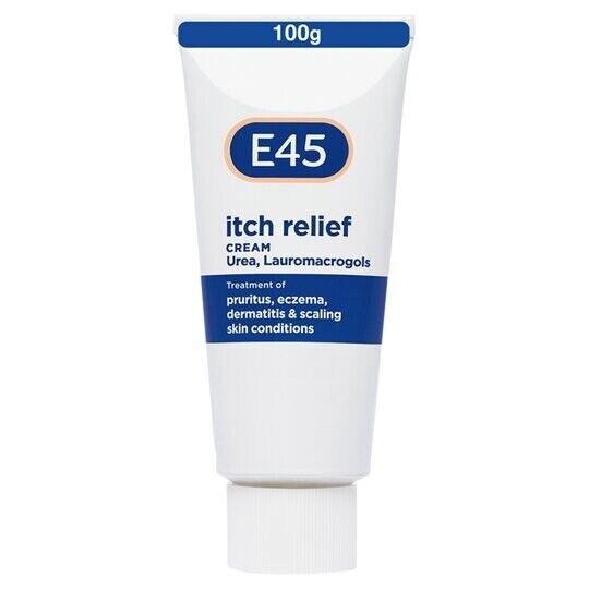 E45 Itch Relief Cream for Dry Skin Pump 100g -   E45 EasyMeds Pharmacy