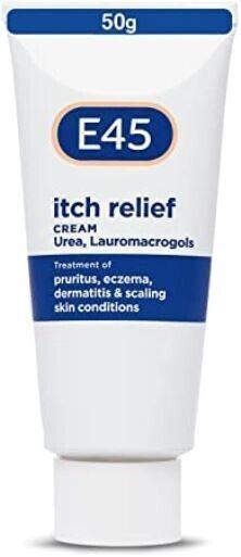 E45 Itch Relief Cream for Dry Skin Pump 50g -   E45 EasyMeds Pharmacy
