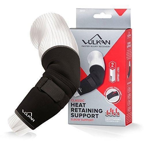 Vulkan Elbow Support, Classic Tennis Elbow Support with Strap, Medium -   VULKAN EasyMeds Pharmacy