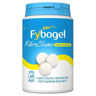 Fybogel FibreChews Chewable Tablet Laxative x 60 | Citrus Flavour