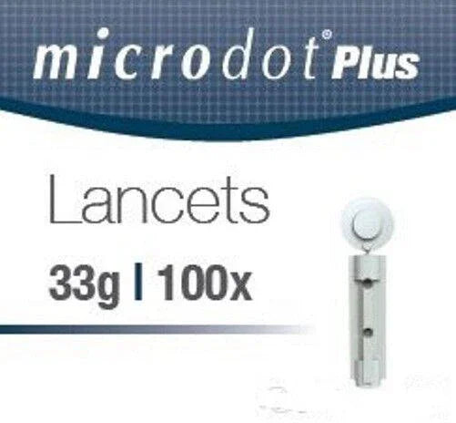 Microdot Plus Lancets 33g x 100 – EasyMeds Pharmacy